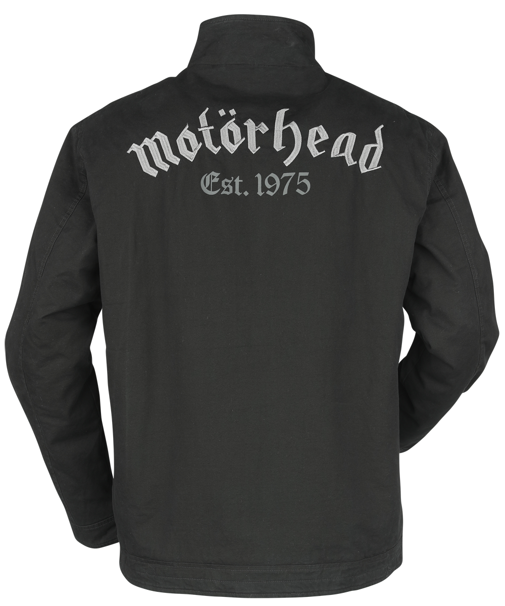 Motörhead Winterjacke - EMP Signature Collection - L bis XXL - für Männer - Größe L - schwarz  - EMP exklusives Merchandise!
