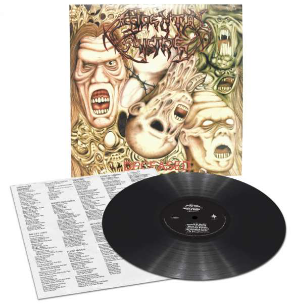 LP  av Accidental Suicide - Deceased -  - svart