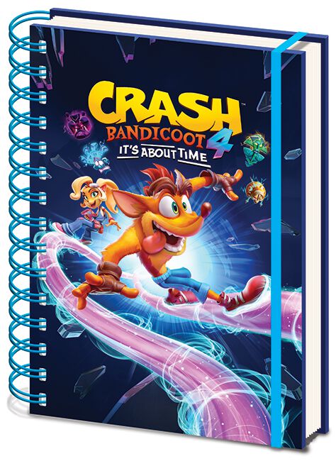 Image of Crash Bandicoot 4 - Ride Notizbuch multicolor