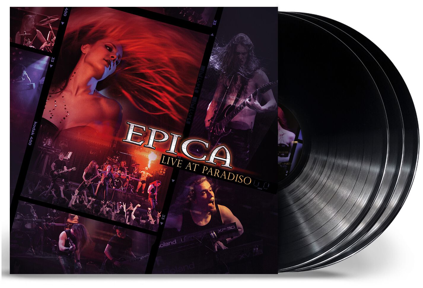 Levně Epica Live at Paradiso 3-LP černá