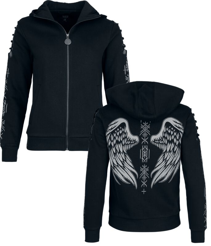 Black Premium by EMP Kapuzenjacke - Celtic Blessing - S bis XXL - für Damen - Größe S - schwarz