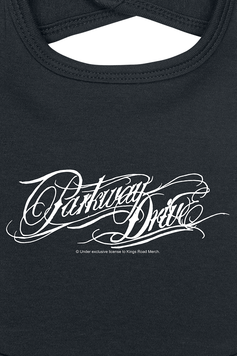 Parkway Drive Metal-Kids - Logo Lätzchen schwarz