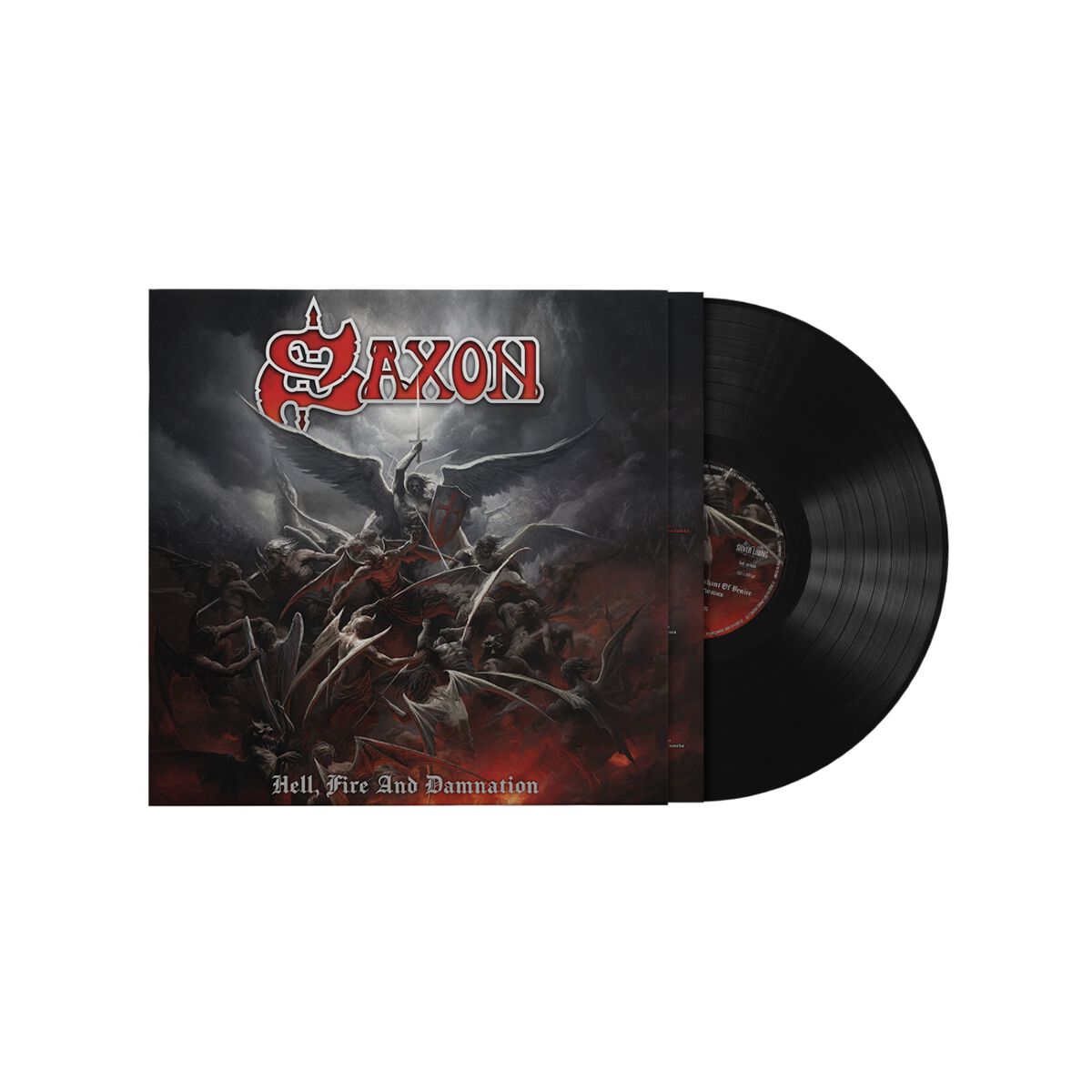 Saxon Hell, fire and damnation LP multicolor