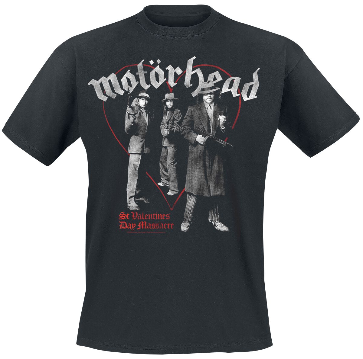 Motörhead Heart Massacre T-Shirt schwarz Motörhead Heart Massacre T-Shirt schwarz