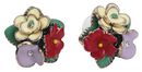 Small Flower Cluster Earrings, Lovett & Co., Ohrstecker-Set