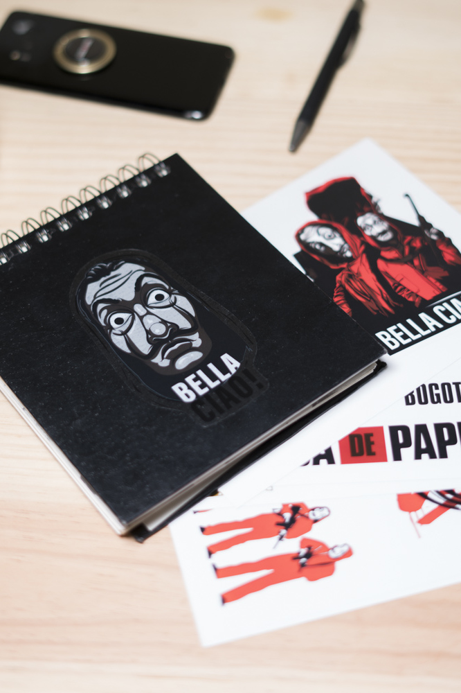 Haus des Geldes La Casa De Papel Aufkleber-Set multicolor