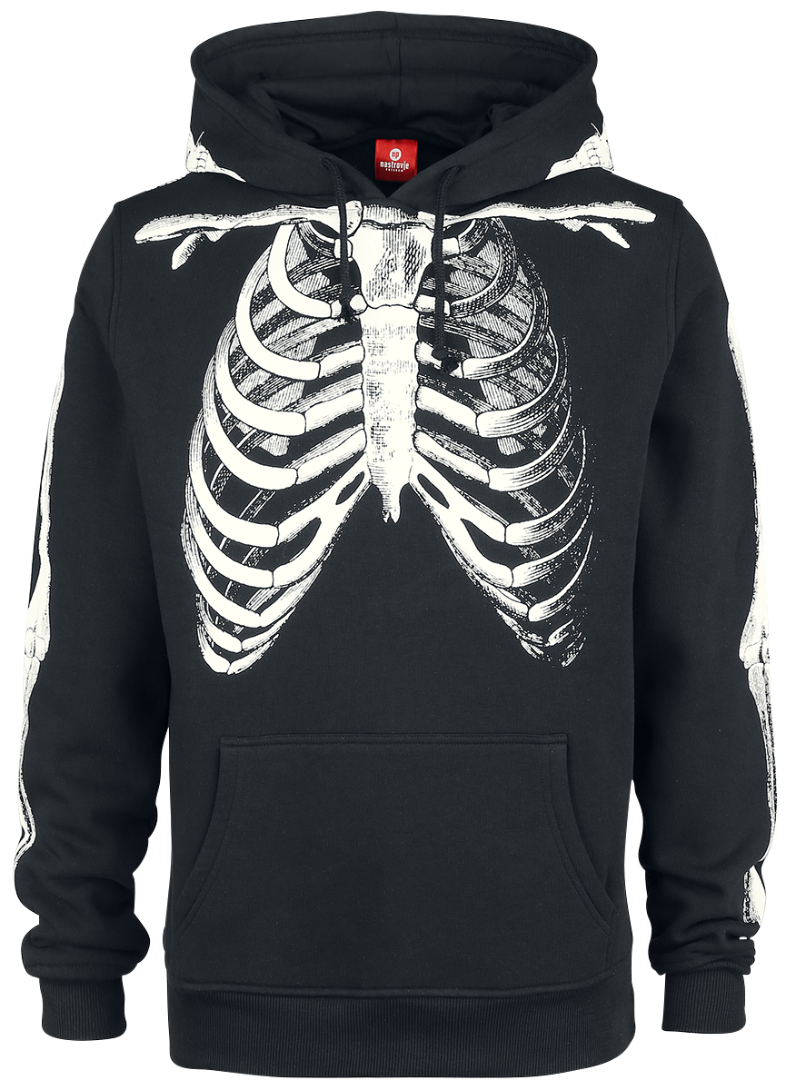 Aloha From Hell - Skeleton - Hooded sweatshirt - black image