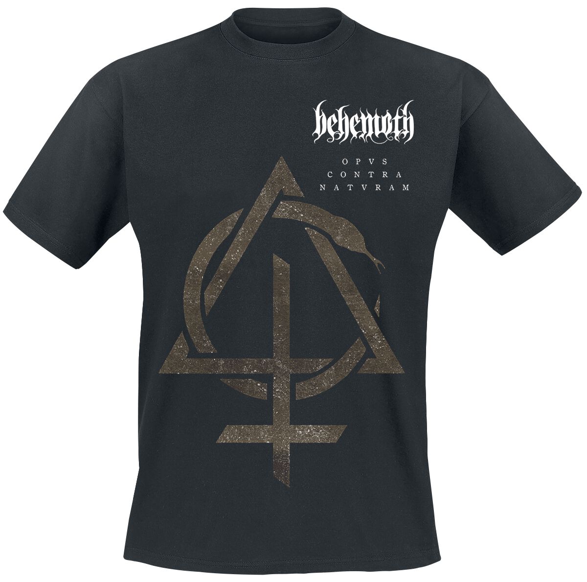 Behemoth T-Shirt - Contra Natvram - S bis 3XL - für Männer - Größe L - schwarz  - Lizenziertes Merchandise!
