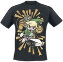 Zelda - Cartoon Link Sword, Super Mario, T-Shirt