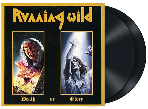 Image of Running Wild Death or glory 2-LP Standard
