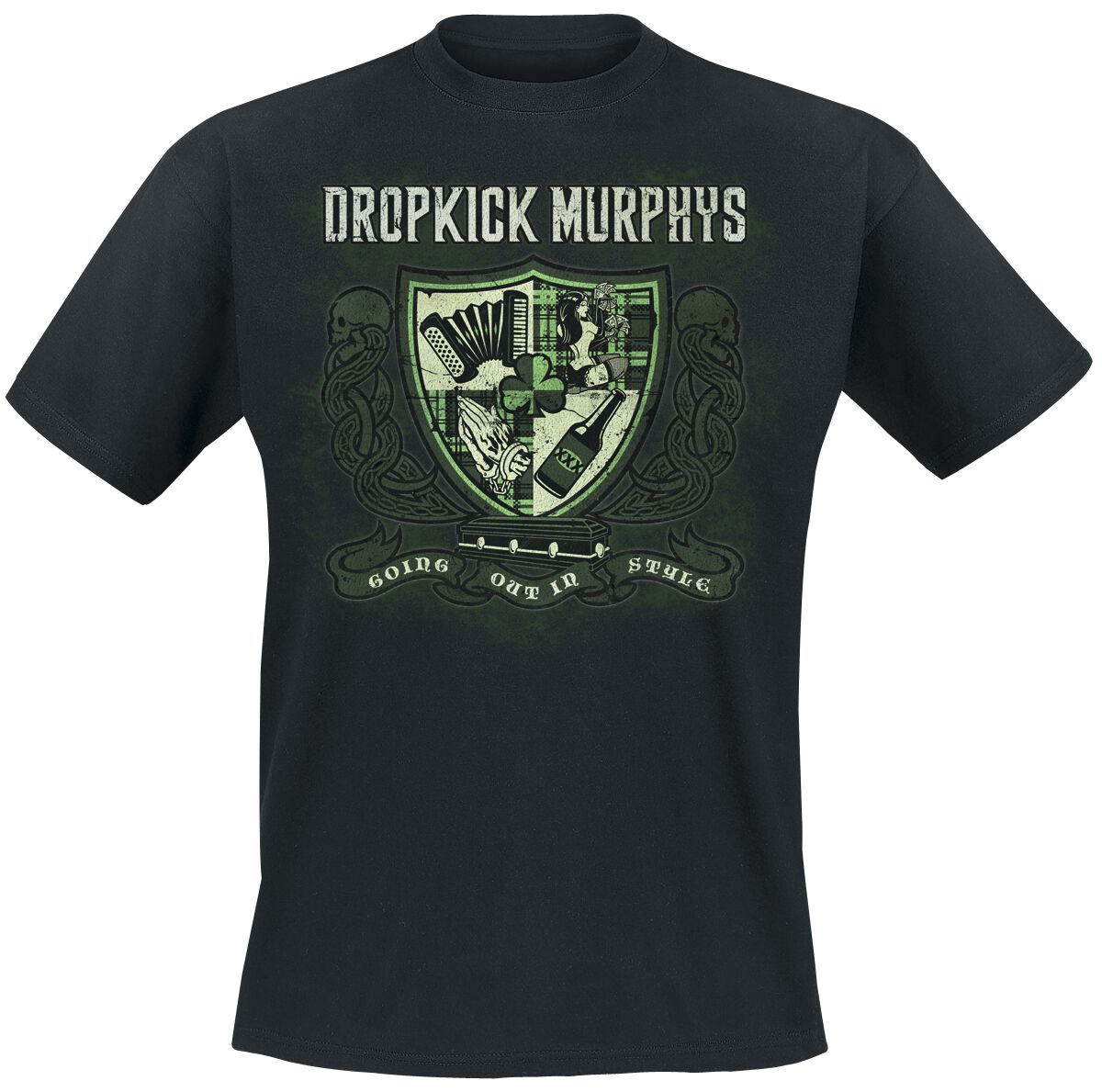 Dropkick Murphys Going Out In Style T Shirt schwarz  - Onlineshop EMP
