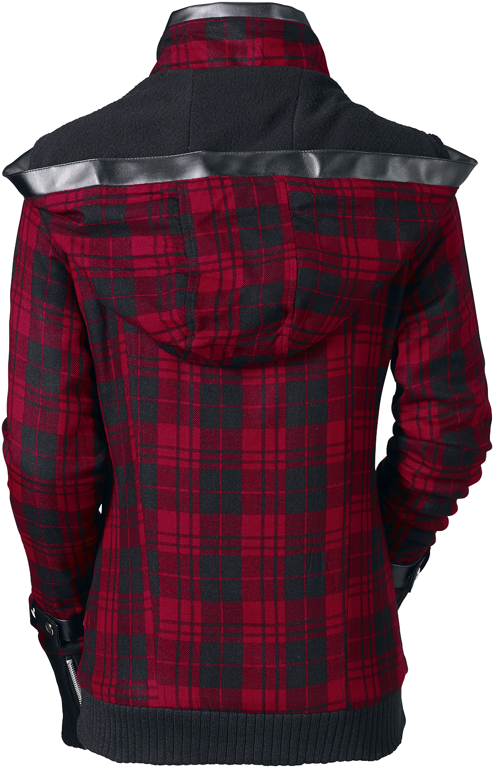 Poizen Industries Übergangsjacke - Z Jacket - S bis L - für Damen - Größe M - schwarz/rot