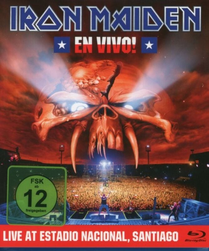 Iron Maiden En vivo Blu-Ray multicolor