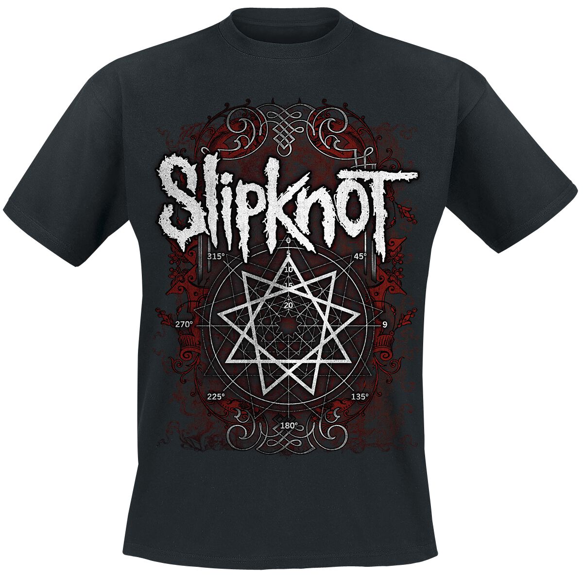 Levně Slipknot Framed Flourishes Tričko černá