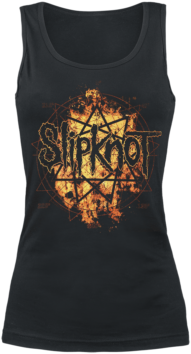 Slipknot - Radio Fires - Girls Top - black image