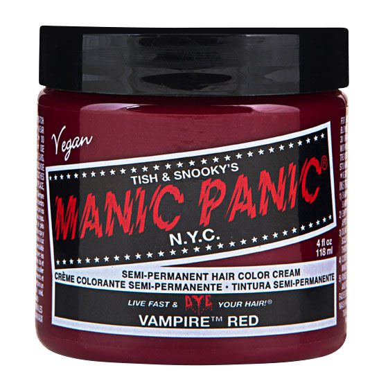 Levně Manic Panic Vampire Red - Classic barva na vlasy červená