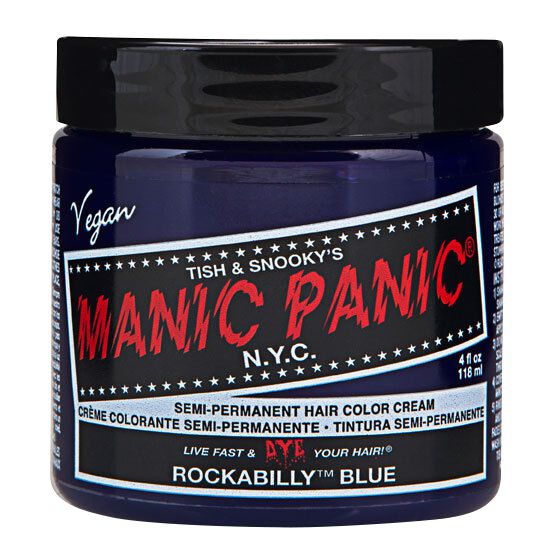 Manic Panic - Gothic Haar-Farben - Rockabilly Blue - Classic - blau