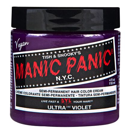 Levně Manic Panic Ultra Violet - Classic barva na vlasy purpurová
