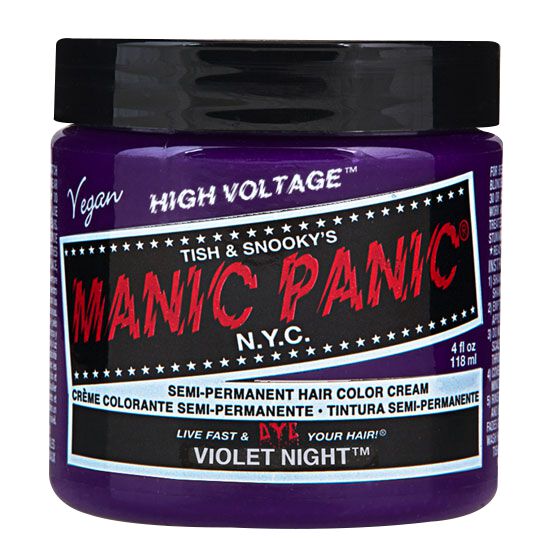 Levně Manic Panic Violet Night - Classic barva na vlasy purpurová