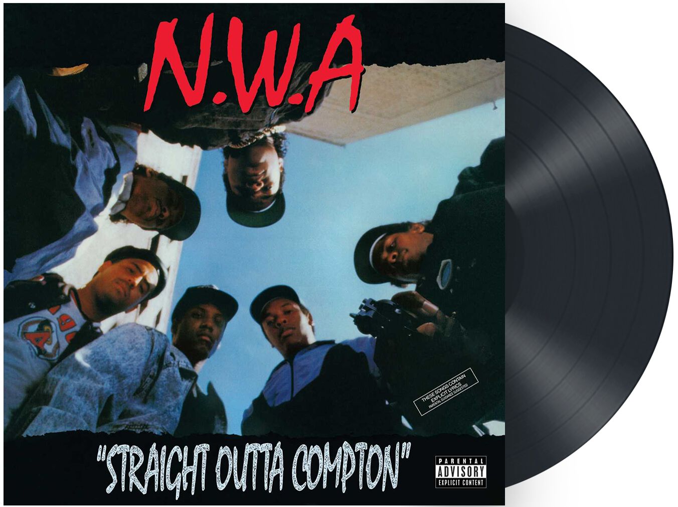 Image of LP di N.W.A - Straight Outta Compton (25th Anniversary Edition) - Unisex - standard