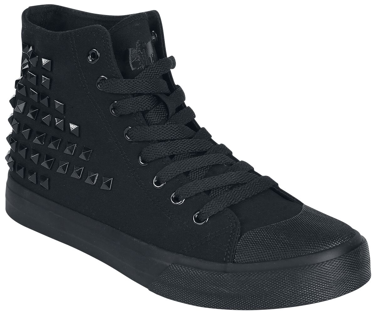 Image of Sneakers alte di Black Premium by EMP - Walk The Line - EU37 a EU47 - Unisex - nero