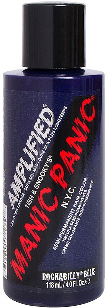Manic Panic Fun Hair Dye - Rockabilly Blue - Amplified - blue