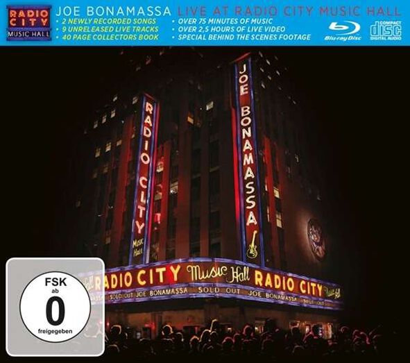 Joe Bonamassa Live at Radio City Hall Blu-Ray multicolor