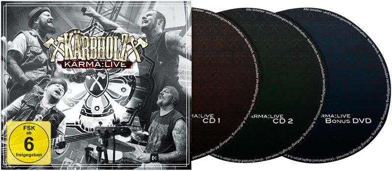 Kärbholz Karma Live CD multicolor
