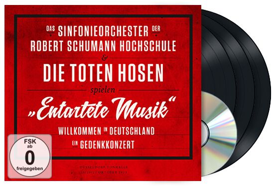 Das Sinfonieorchester der Robert Schumann Schule & Die Toten Hosen "Entartete Musik" Willkommen in Deutschland – ein Gedenkkonzert" LP multicolor 0652450150219
