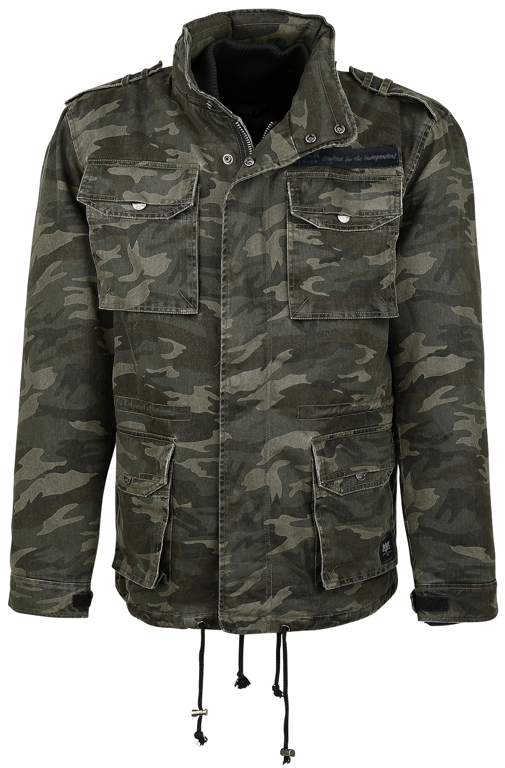 Black Premium by EMP - Army Field Jacket - Winterjacke - camouflage - EMP Exklusiv!