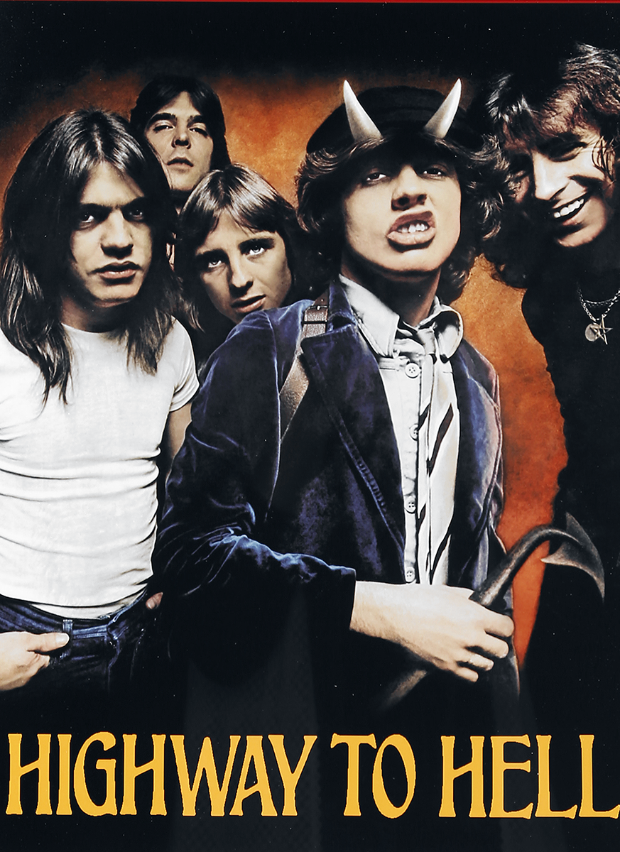 Thumbnail - AC/DC Highway To Hell Wandbild multicolor