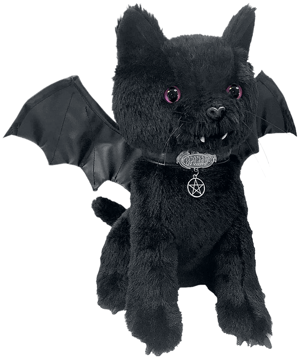 Spiral - Bat Cat - Plüschfigur - schwarz
