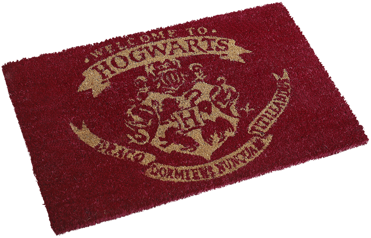 Harry Potter Welcome To Hogwarts Fußmatte multicolor
