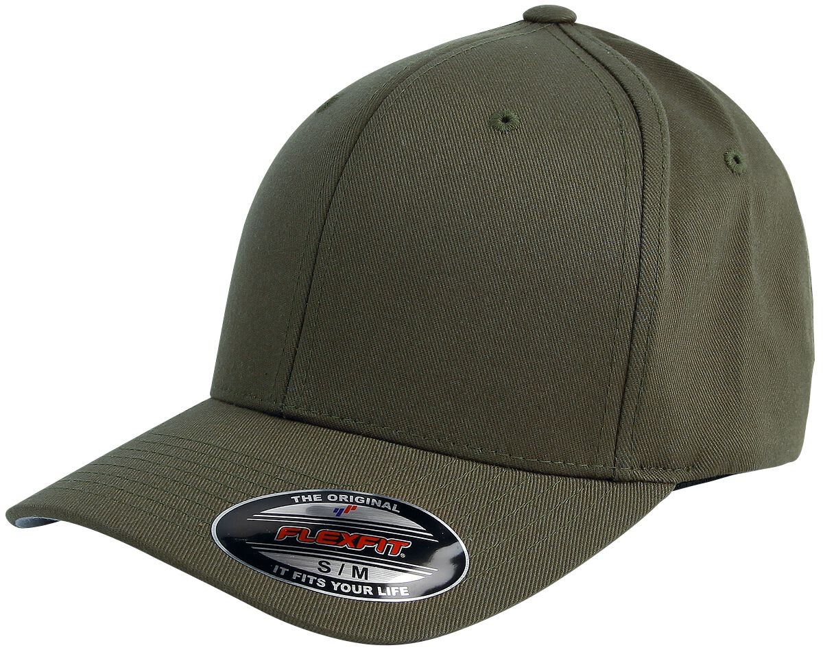 Flexfit Wooly Combed Cap olive