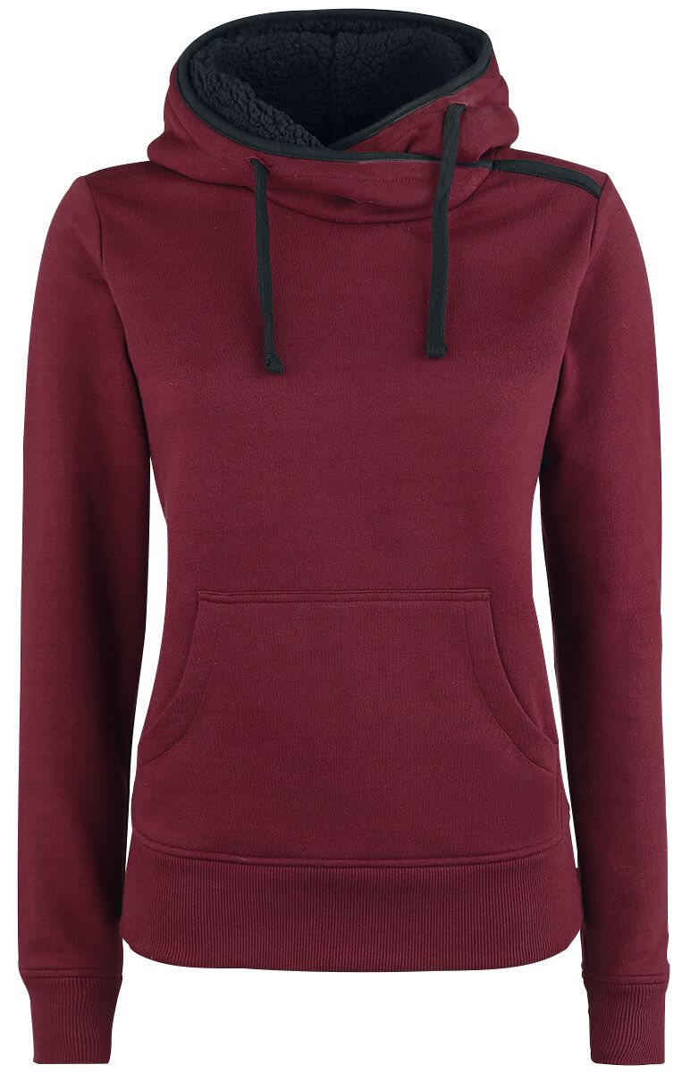 RED by EMP No Bravery Hooded sweater burgundy