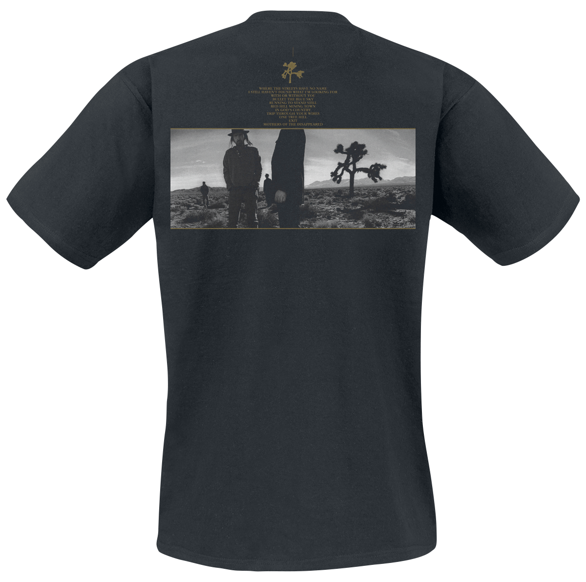 5056012007891 - Joshua Tree T-Shirt schwarz in S