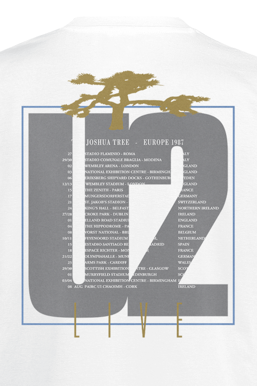 Thumbnail - U2 Joshua Tree T-Shirt weiß in XXL
