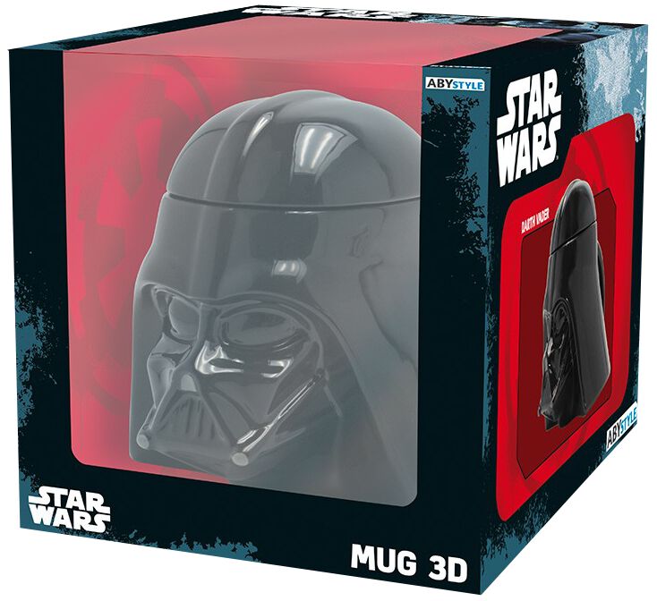 Star Wars Darth Vader 3D Tasse Becher schwarz