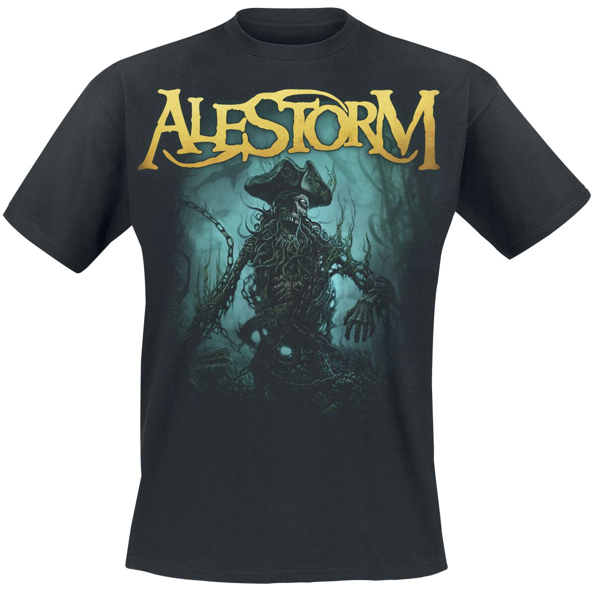 Levně Alestorm No grave but the sea Tričko černá