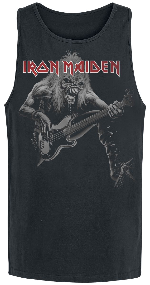 Image of Iron Maiden Eddie Bass Tank-Top schwarz