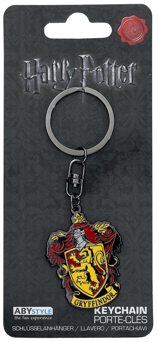 Harry Potter - Gryffindor Metal Keychain (abykey135)