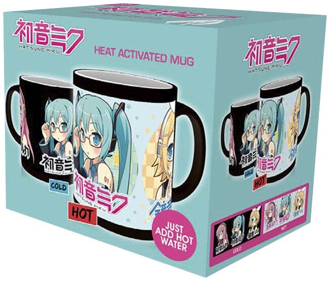 Hatsune Miku Charaktere – Tasse mit Thermoeffekt Tasse multicolor Hatsune Miku Charaktere – Tasse mit Thermoeffekt Tasse multicolor