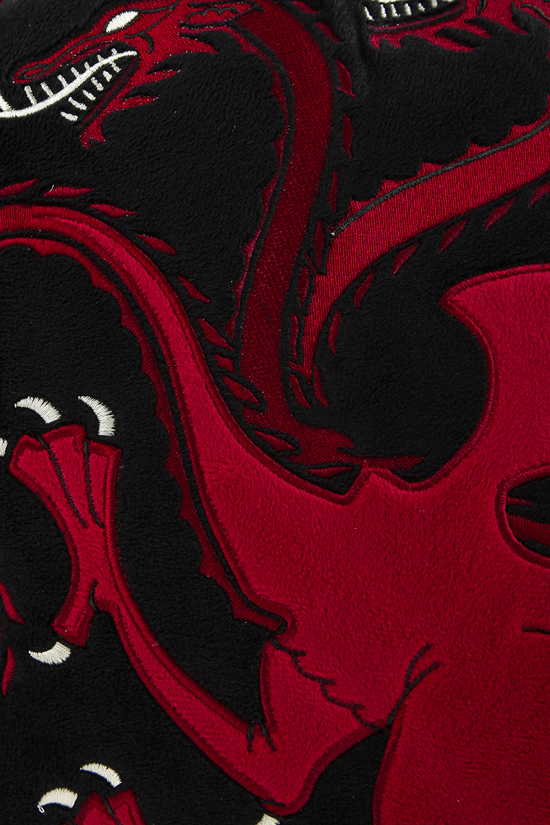Thumbnail - Game Of Thrones House Targaryen Kissen schwarz rot