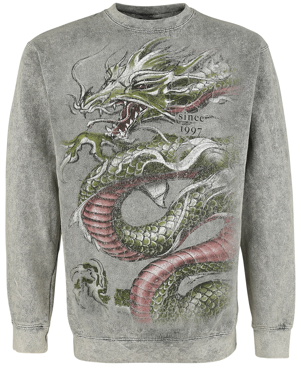 Alchemy England - Crouching Dragon - Sweatshirt - grey image