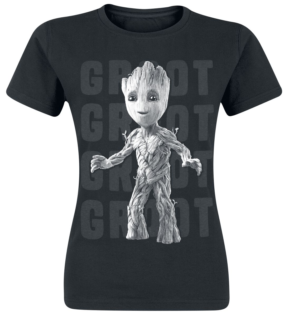 Guardianes De La Galaxia 2 - Groot Photo Camiseta Mujer...