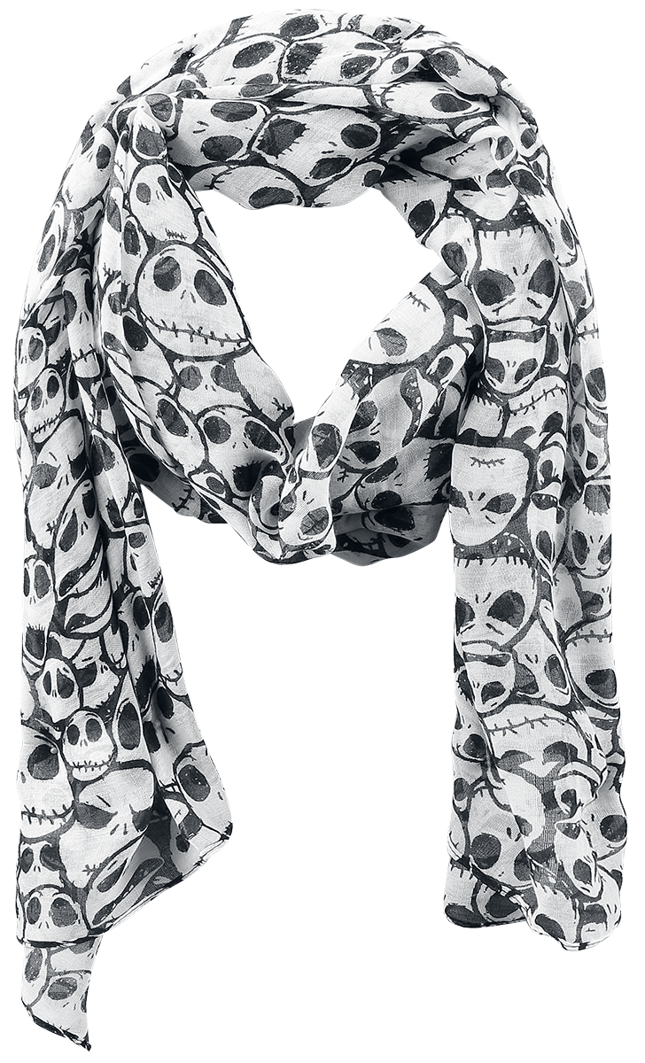 The Nightmare Before Christmas Disney Cloth - Jack Skellington - white-black - EMP Exclusive!
