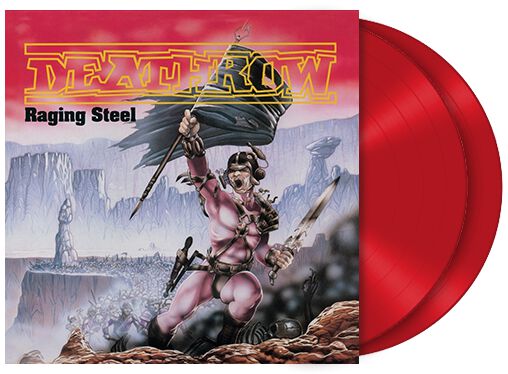 Levně Deathrow Raging steel 2-LP červená