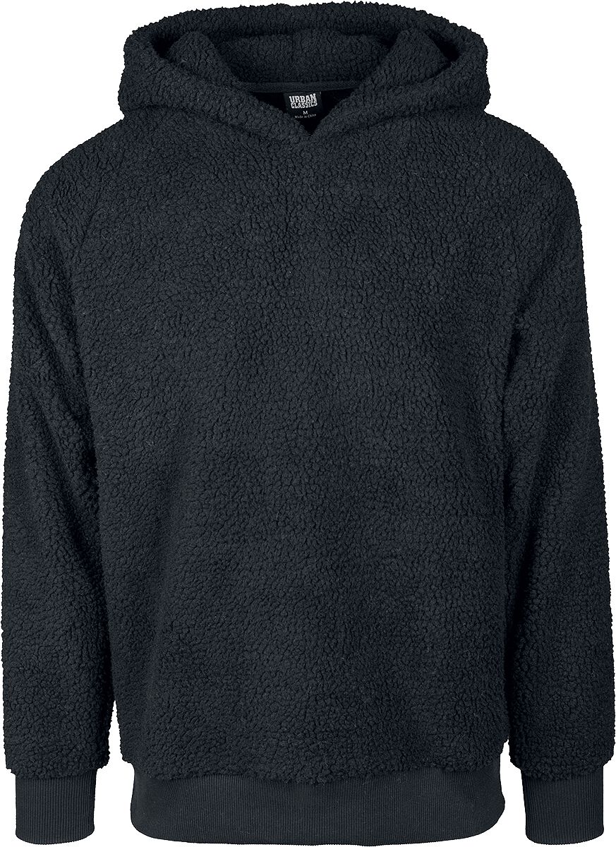 Urban Classics Sherpa Hoody Hooded sweater black