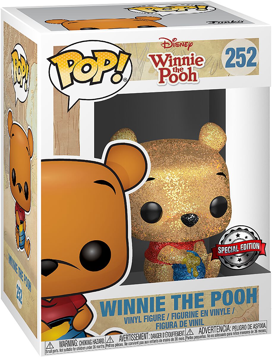 Winnie the Pooh Winnie The Pooh (Diamond Collection) Vinyl Figure 252 Funko Pop! multicolor