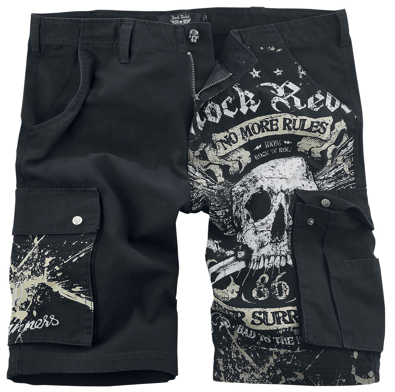 Rock Rebel by EMP - Rock Short - Saviour - S bis 5XL - für Männer - Größe XL - schwarz